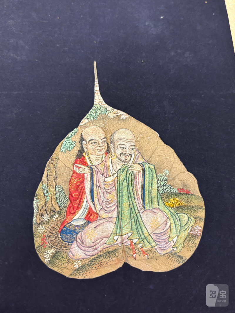 清 贝叶经十八罗汉 - 图17